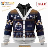Custom Edmonton Oilers Chrismas Season Sweatshirt Nhl Hoodie 3d 2.jpg - demo10
