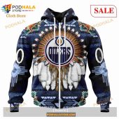Custom Edmonton Oilers Native Costume Sweatshirt Nhl Hoodie 3d 2.jpg - demo10