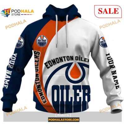 Custom Edmonton Oilers Sweatshirt NHL Hoodie 3D, You laugh I Laugh You Cry I Cry