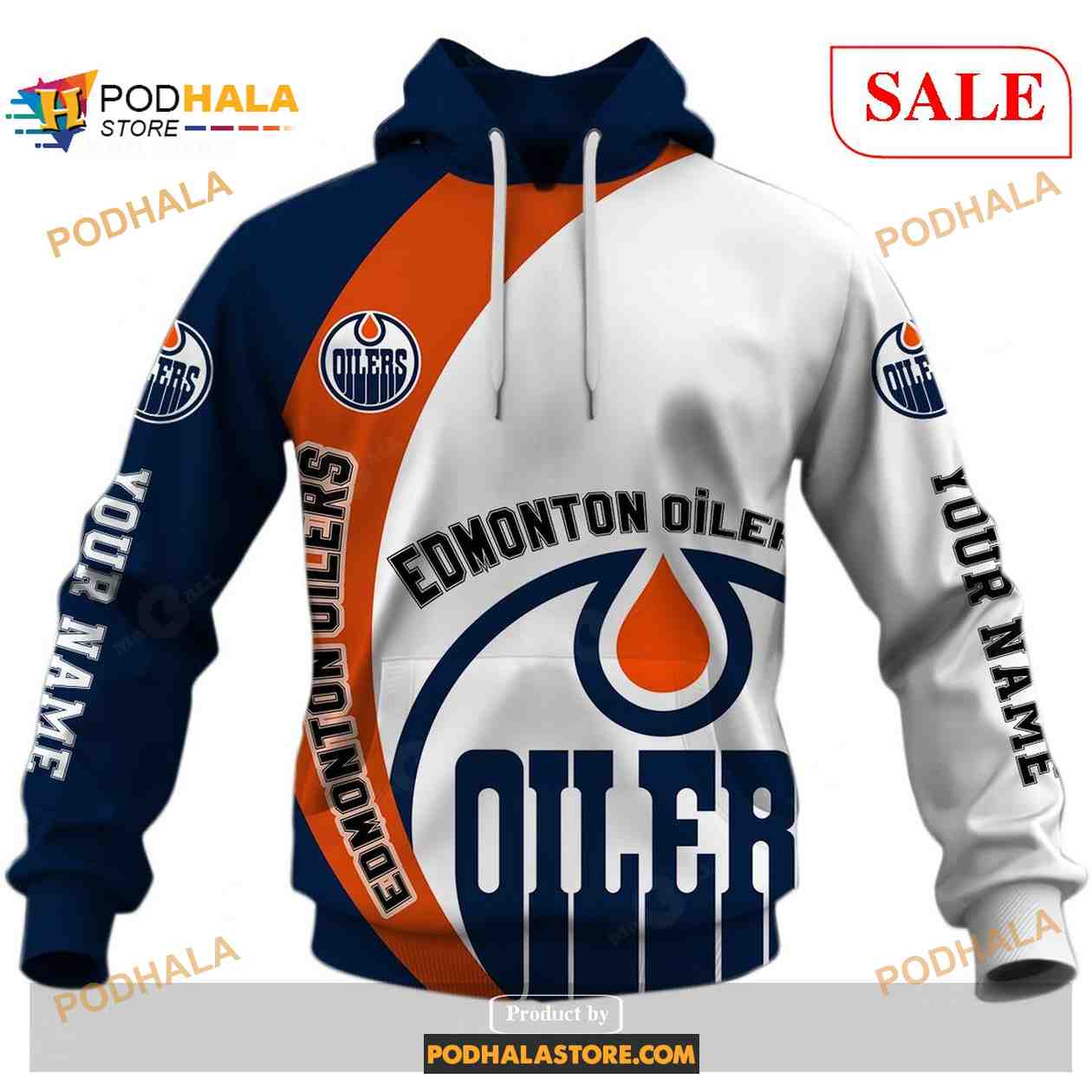Custom Edmonton Oilers Sweatshirt NHL Hoodie 3D, You laugh I Laugh You Cry I Cry Custom Edmonton Oilers Sweatshirt NHL Hoodie 3D, You laugh I Laugh You Cry I Cry