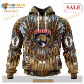 Custom Florida Panthers Native Costume Design Sweatshirt Nhl Hoodie 3d 1.jpg - demo10