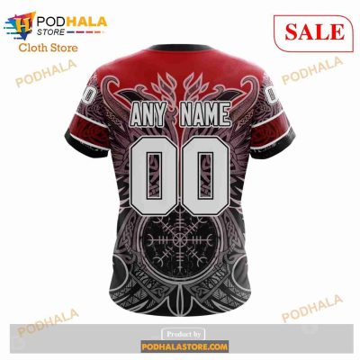 Custom Florida Panthers Norse Viking Symbols Sweatshirt NHL Hoodie 3D
