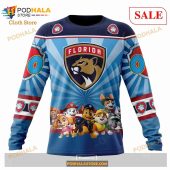 Custom Florida Panthers Paw Patrol Sweatshirt Nhl Hoodie 3d 4.jpg - demo10