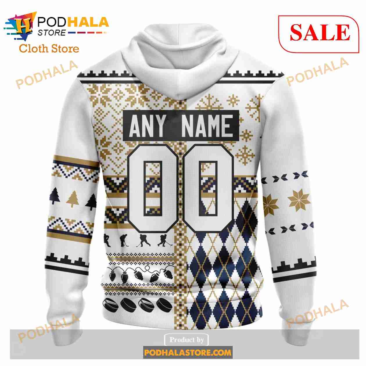 Custom Florida Panthers Unisex Christmas Sweatshirt NHL Hoodie 3D Custom Florida Panthers Unisex Christmas Sweatshirt NHL Hoodie 3D