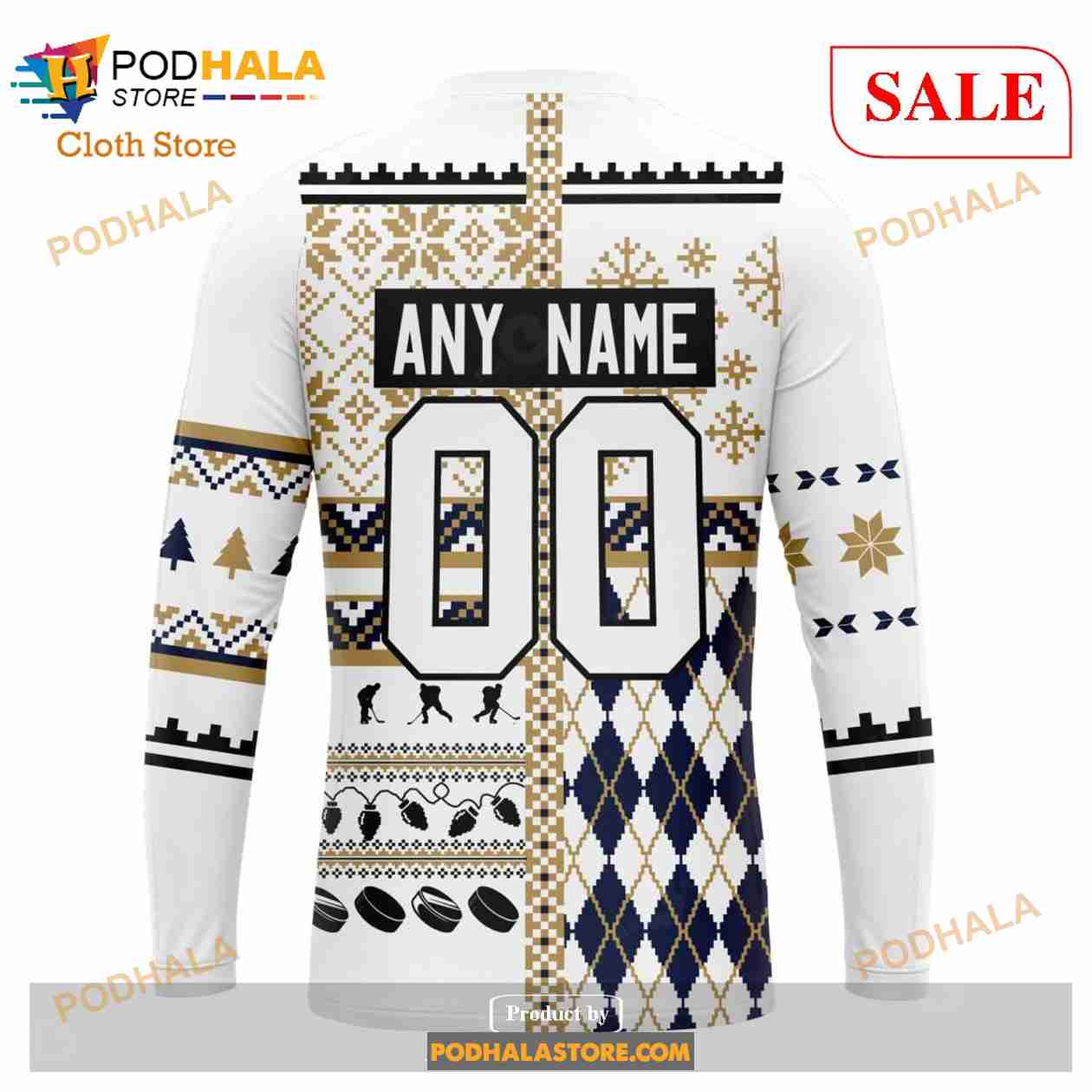 Custom Florida Panthers Unisex Christmas Sweatshirt NHL Hoodie 3D Custom Florida Panthers Unisex Christmas Sweatshirt NHL Hoodie 3D