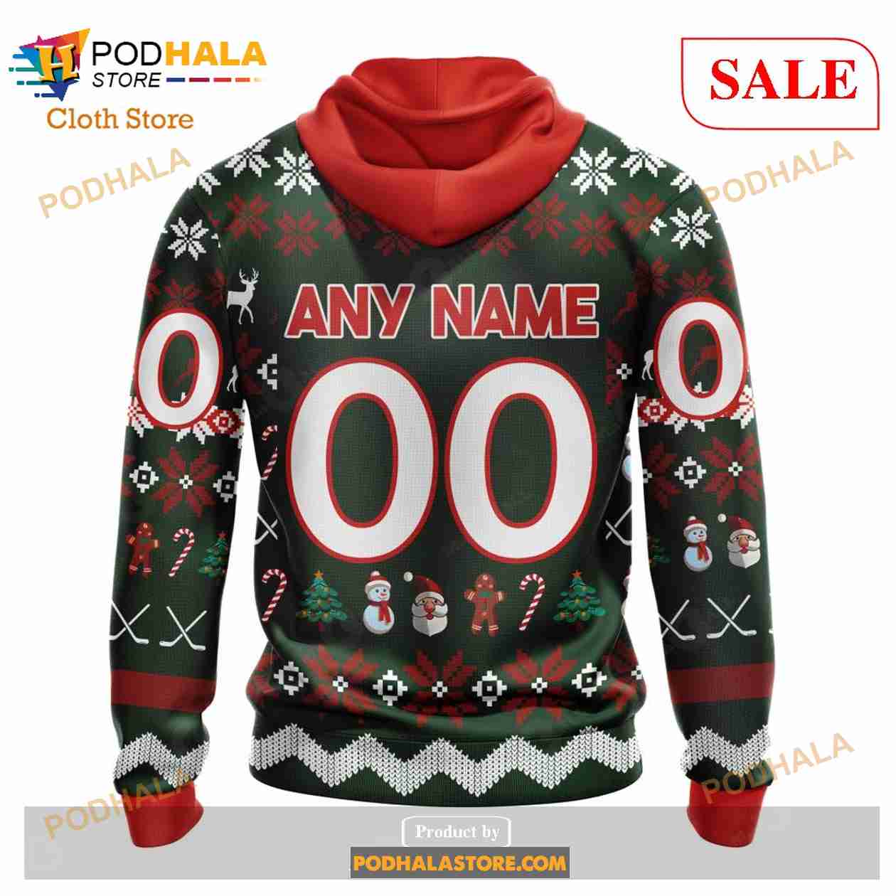 Custom Florida Panthers Unisex Christmas Sweatshirt NHL Hoodie 3D, NHL Merch Custom Florida Panthers Unisex Christmas Sweatshirt NHL Hoodie 3D, NHL Merch