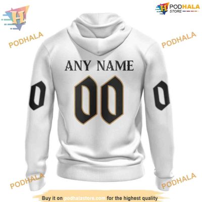 Custom Gasparilla Kits White NHL Tampa Bay Lightning Hoodie 3D