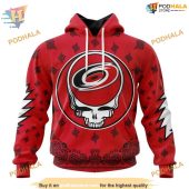 Custom Grateful Dead Design Nhl Carolina Hurricanes Hoodie 3d Sweatshirt 1.jpg - demo10