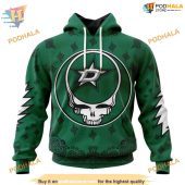 Custom Grateful Dead Design Nhl Dallas Stars Hoodie 3d Shirt 1.jpg - demo10