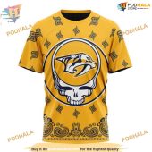 Custom Grateful Dead Design Nhl Nashville Predators Hoodie 3d 3.jpg - demo10