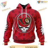 Custom Grateful Dead Design Nhl Ottawa Senators Hoodie 3d 1.jpg - demo10