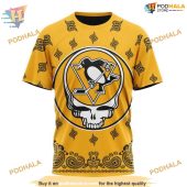 Custom Grateful Dead Design Nhl Pittsburgh Penguins Hoodie 3d 3.jpg - demo10