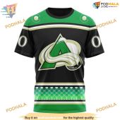 Custom Hockey Celebrate Patricks Day Nhl Colorado Avalanche Hoodie 3d 3.jpg - demo10