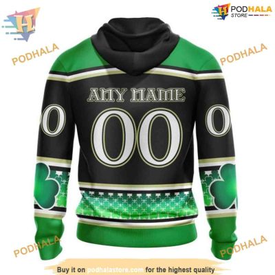 Custom Hockey Celebrate St Patricks Day NHL Chicago Blackhawks 3D Hoodie