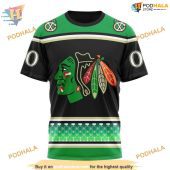 Custom Hockey Celebrate St Patricks Day Nhl Chicago Blackhawks 3d Hoodie 3.jpg - demo10