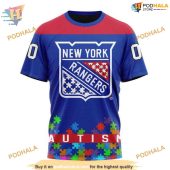 Custom Hockey Fights Against Autism Nhl New York Rangers Hoodie 3d 3.jpg - demo10