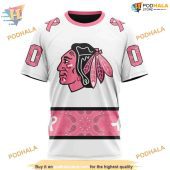 Custom In October We Wear Pink Breast Cancer Nhl Chicago Blackhawks Hoodie 3d 3.jpg - demo10