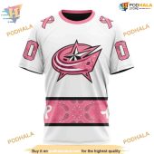 Custom In October We Wear Pink Breast Cancer Nhl Columbus Blue Jackets Hoodie 3d 3.jpg - demo10