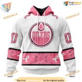 Custom In October We Wear Pink Breast Cancer Nhl Edmonton Oilers Hoodie 3d 1.jpg - demo10