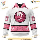 Custom In October We Wear Pink Breast Cancer Nhl New York Islanders Hoodie 3d 1.jpg - demo10