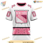 Custom In October We Wear Pink Breast Cancer Nhl New York Rangers Hoodie 3d 3.jpg - demo10
