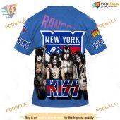 Custom Kiss Band V2 Style Nhl New York Rangers Hoodie 3d 4.jpg - demo10
