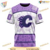 Custom Lavender Fight Cancer Nhl Calgary Flames Hoodie 3d Sweatshirt 3 1.jpg - demo10