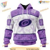 Custom Lavender Fight Cancer Nhl Carolina Hurricanes Hoodie 3d Sweatshirt 1.jpg - demo10