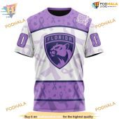 Custom Lavender Fight Cancer Nhl Florida Panthers Hoodie 3d Sweatshirt 3.jpg - demo10