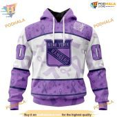 Custom Lavender Fight Cancer Nhl New York Rangers Hoodie 3d 1.jpg - demo10