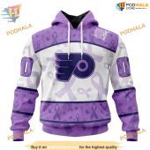 Custom Lavender Fight Cancer Nhl Philadelphia Flyers Hoodie 3d 1.jpg - demo10
