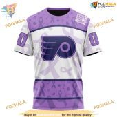 Custom Lavender Fight Cancer Nhl Philadelphia Flyers Hoodie 3d 3.jpg - demo10