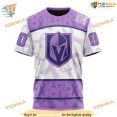 Custom Lavender Fight Cancer Nhl Vegas Golden Knights Hoodie 3d Shirt 3.jpg - demo10
