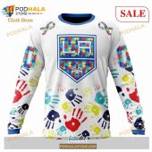 Custom Los Angeles Kings Autism Awareness Design Nhl Hoodie 3d 4.jpg - demo10