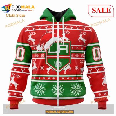 Custom Los Angeles Kings Christmas Sweatshirt NHL Hoodie 3D, NHL Merch