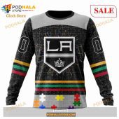 Custom Los Angeles Kings Fearless Aganst Autism Sweatshirt Nhl Hoodie 3d 4.jpg - demo10