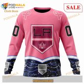 Custom Los Angeles Kings Fights Cancer Sweatshirt Nhl Hoodie 3d 4.jpg - demo10
