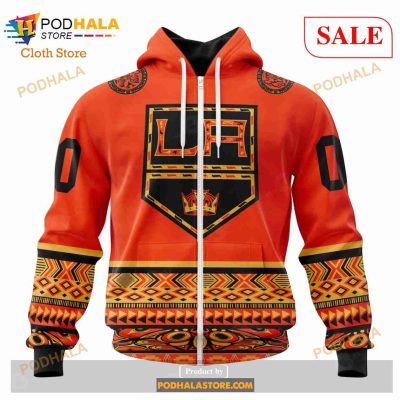 Custom Los Angeles Kings National Day For Truth And Reconciliation NHL Hoodie 3D