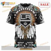 Custom Los Angeles Kings Native Costume Sweatshirt Nhl Hoodie 3d 6.jpg - demo10