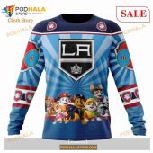 Custom Los Angeles Kings Paw Patrol Sweatshirt Nhl Hoodie 3d 4.jpg - demo10