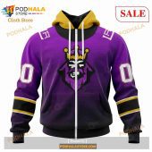 Custom Los Angeles Kings Retro Gradient Design Sweatshirt Nhl Hoodie 3d 2.jpg - demo10