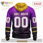 Custom Los Angeles Kings Retro Gradient Design Sweatshirt Nhl Hoodie 3d 3.jpg - demo10
