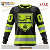 Custom Los Angeles Kings Unisex Firefighter Uniforms Color Nhl Hoodie 3d 4.jpg - demo10