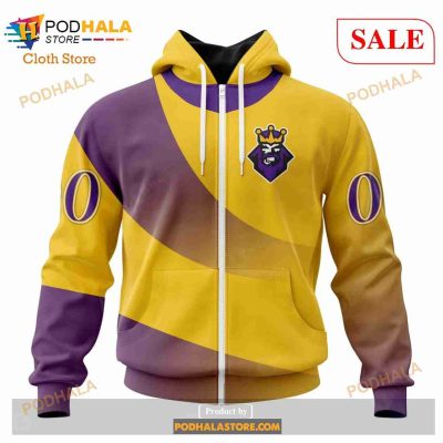 Custom Los Angeles Kings Unisex With Retro Concepts Sweatshirt NHL Hoodie 3D