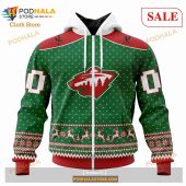 Custom Minnesota Wild Christmas Apparel Sweatshirt Nhl Hoodie 3d 2.jpg - demo10