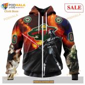 Custom Minnesota Wild Design X Star War Sweatshirt Nhl Hoodie 3d 2.jpg - demo10
