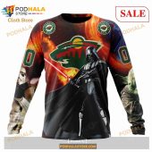 Custom Minnesota Wild Design X Star War Sweatshirt Nhl Hoodie 3d 4.jpg - demo10