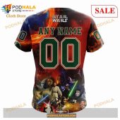 Custom Minnesota Wild Design X Star War Sweatshirt Nhl Hoodie 3d 7.jpg - demo10