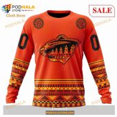 Custom Minnesota Wild National Day For Truth And Reconciliation Nhl Hoodie 3d 4.jpg - demo10
