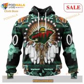 Custom Minnesota Wild Native Costume Sweatshirt Nhl Hoodie 3d 1.jpg - demo10
